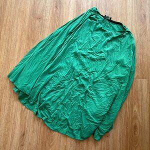 Reformation Mid Length Pullover Shawl Kelly Green Women’s Size M